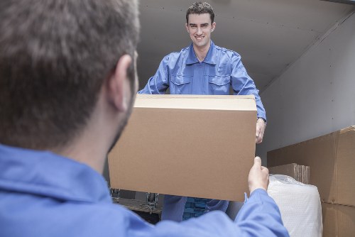 Safety-focused storage area with clear aisles and hazard awareness