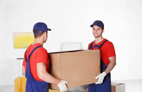 Free quote process for Charing Cross storage jobs