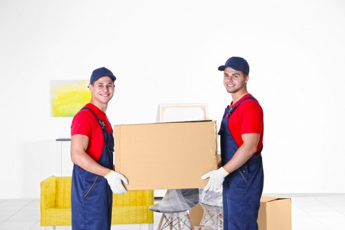 Secure mobile storage collection process in central London