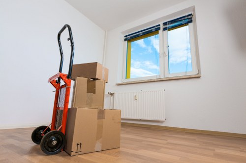 Removal team planning a compact move in Charingcross