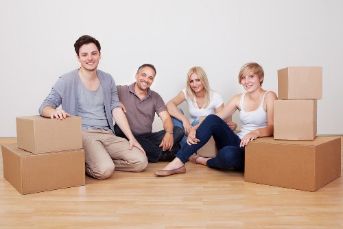 Careful handling of furniture during a flat move